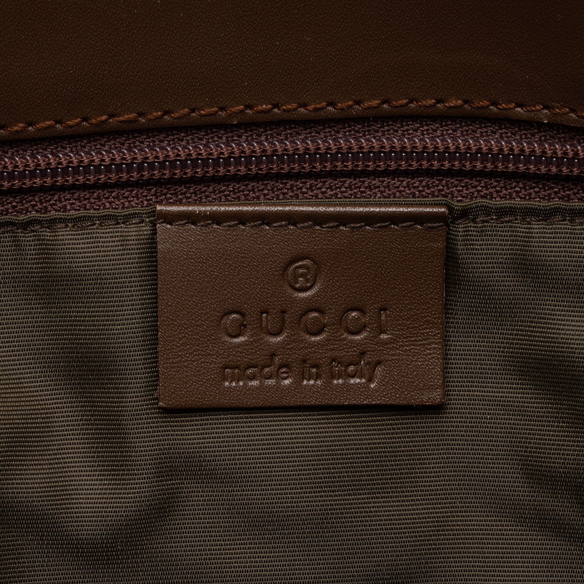 Gucci Vintage GG Canvas Bucket Large Tote (SHF-yDNneA)