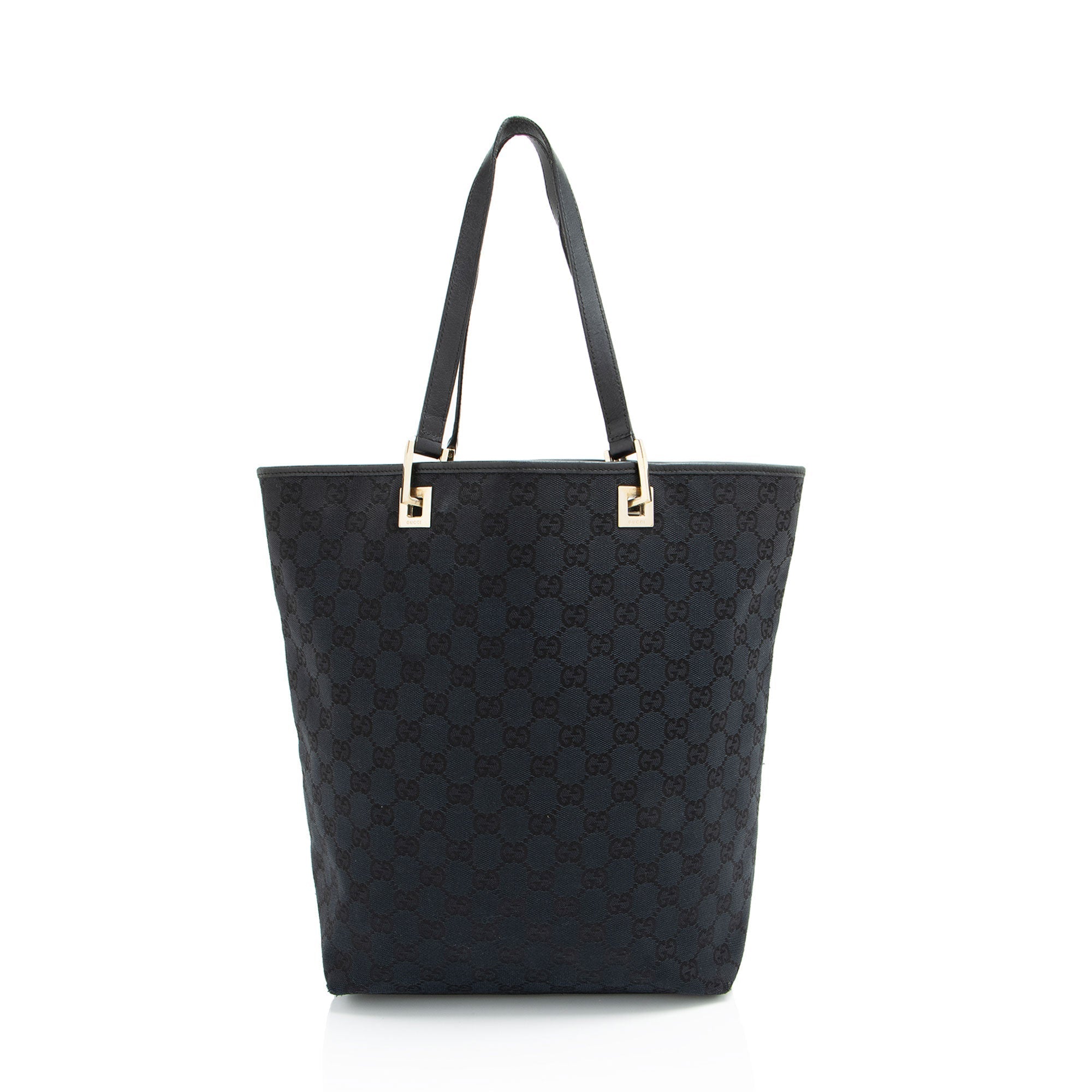 Gucci Vintage GG Canvas Bucket Large Tote