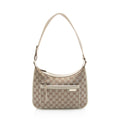 Gucci Vintage GG Canvas Front Pocket Shoulder Bag