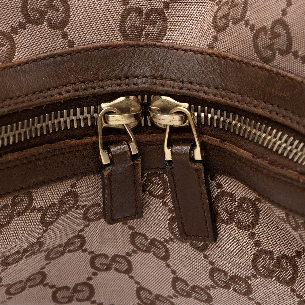 Gucci Vintage GG Canvas Hobo (SHF-A3NrpF)