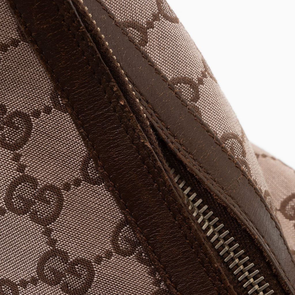 Gucci Vintage GG Canvas Hobo (SHF-A3NrpF)