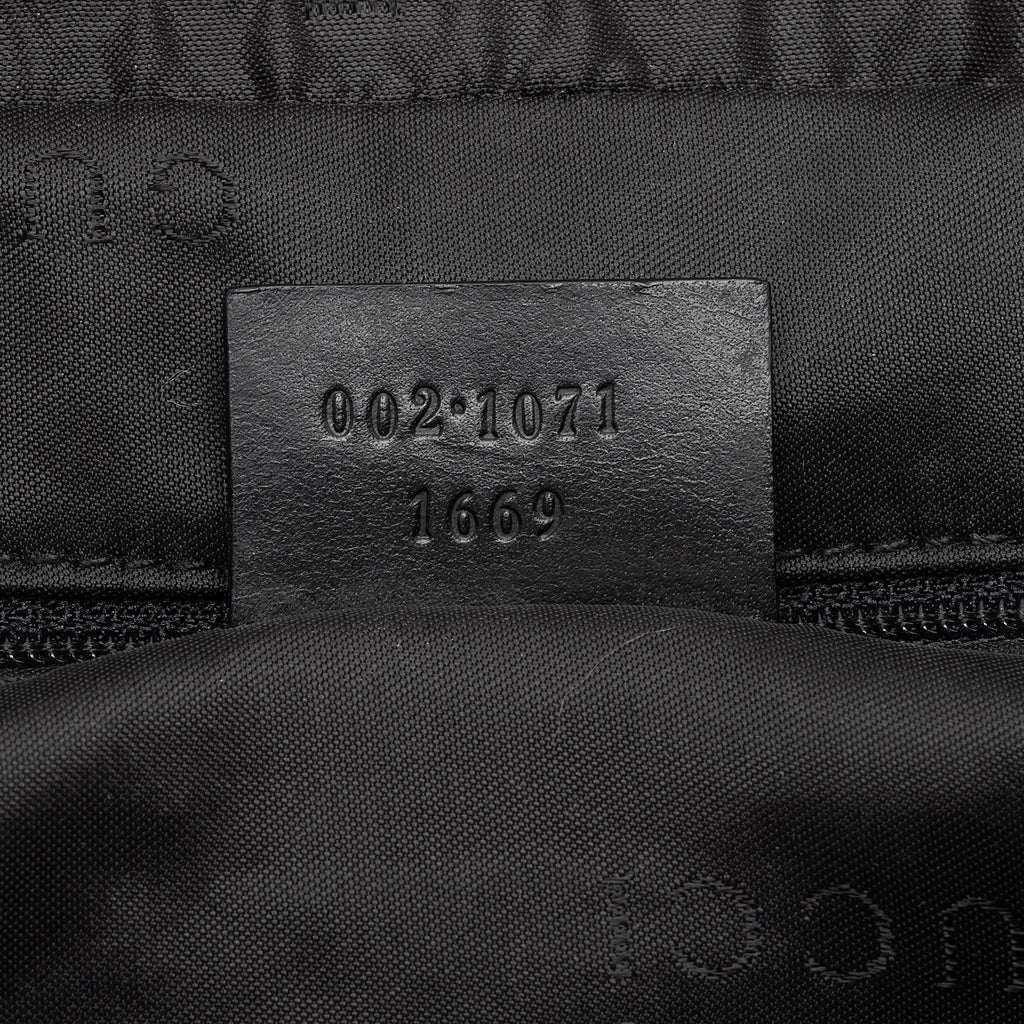Gucci Vintage GG Canvas Jackie Dome Satchel (SHF-TGvarJ)