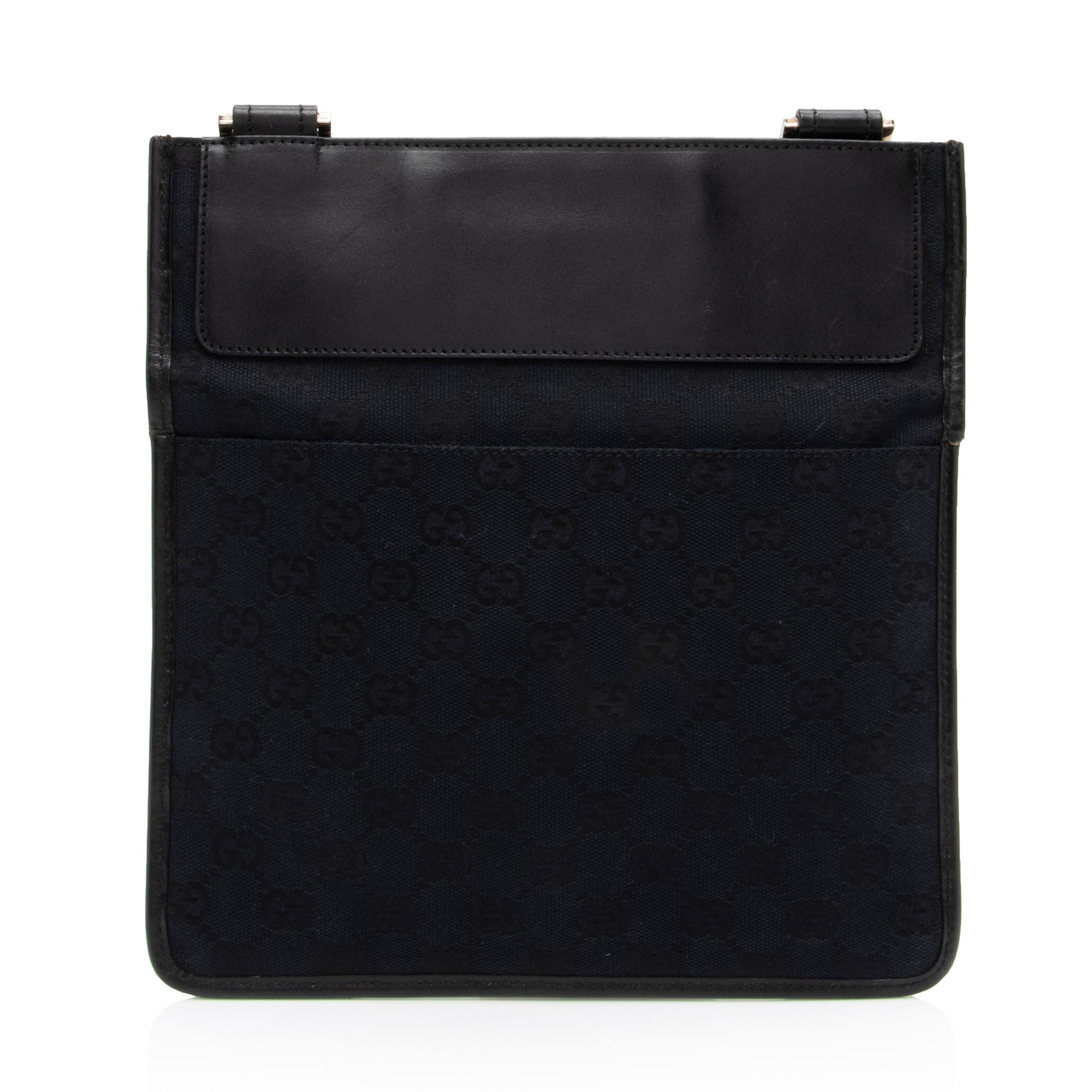 Gucci Vintage GG Canvas Messenger (SHF-jzVt7I)