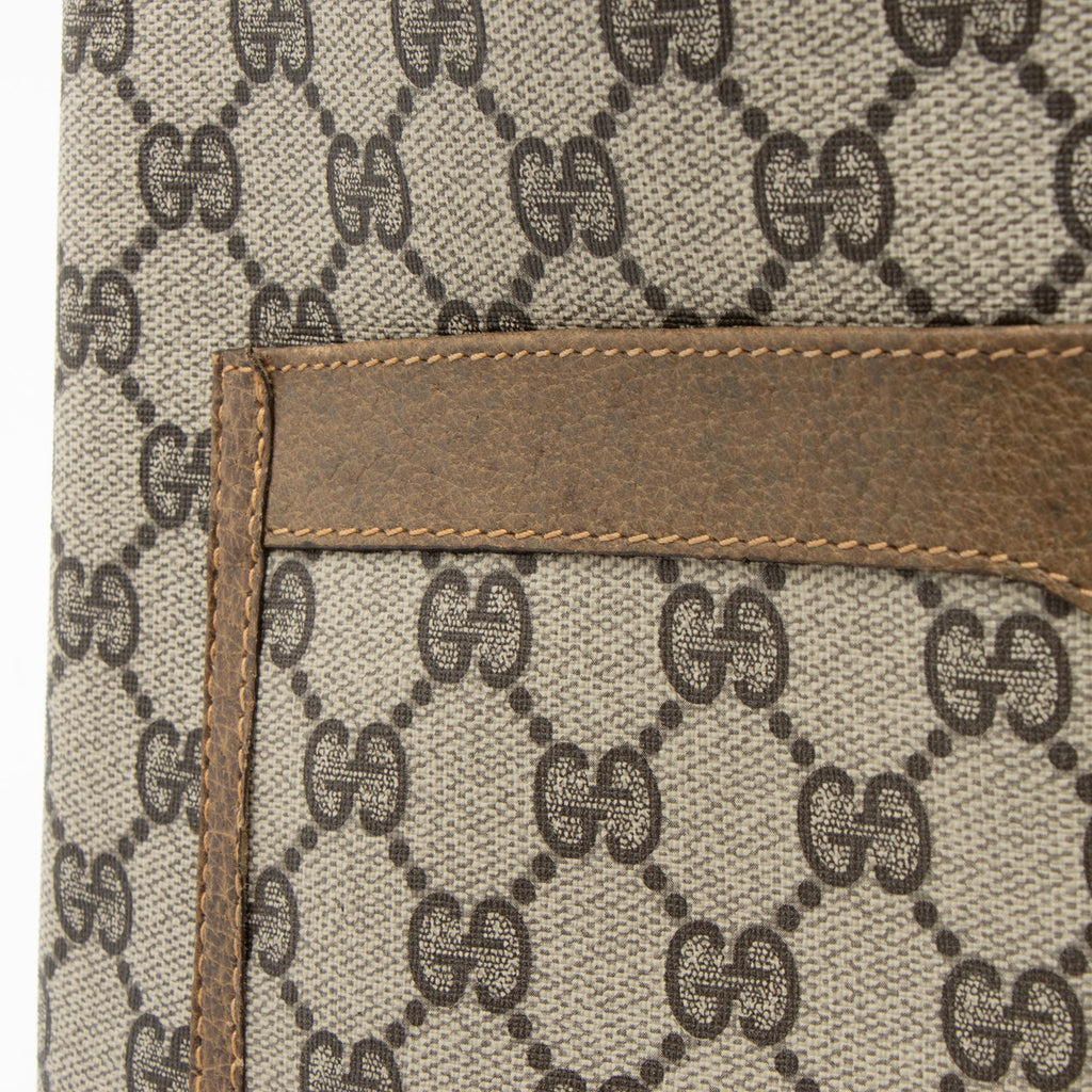 Gucci Vintage GG Plus Web Tote