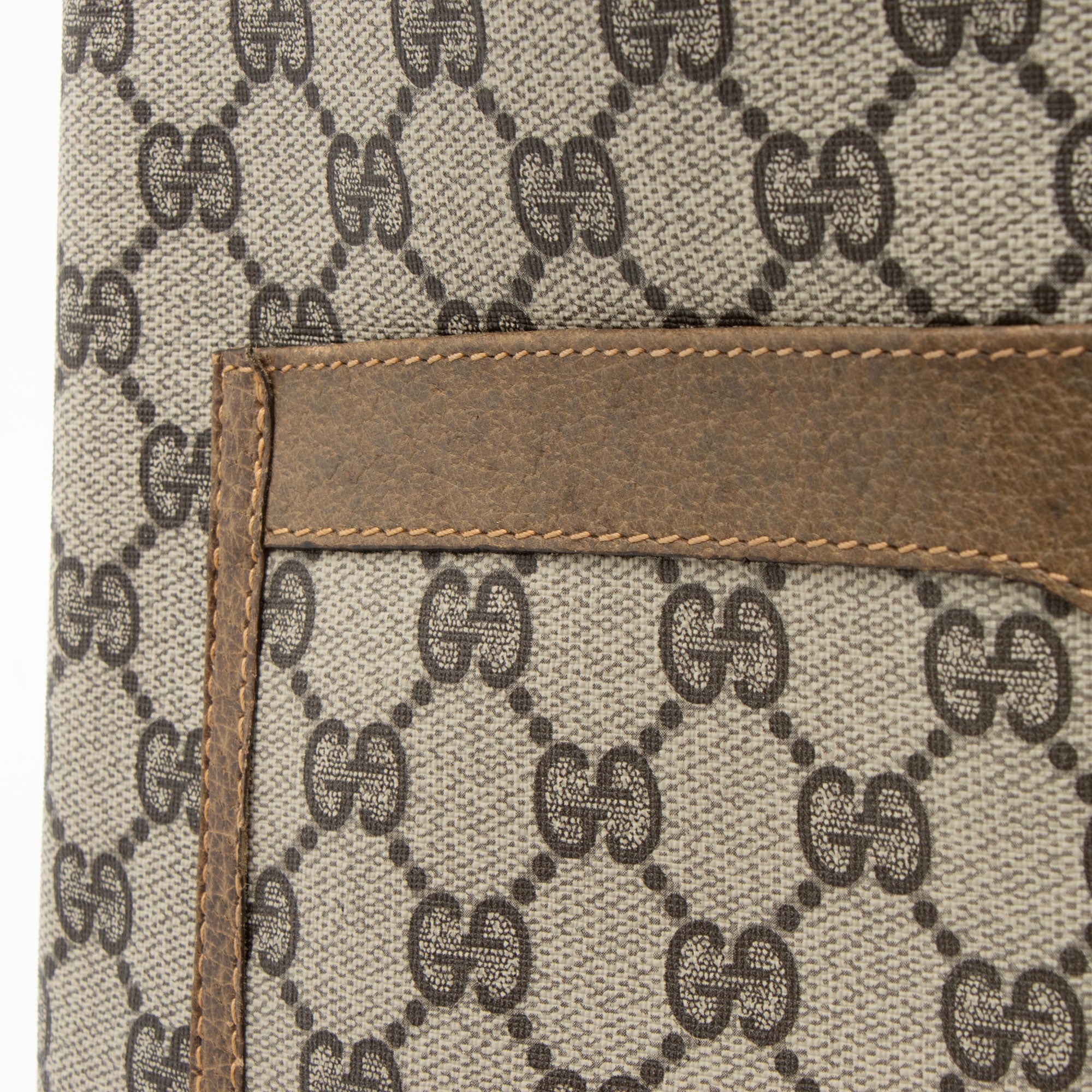 Gucci Vintage GG Plus Web Tote