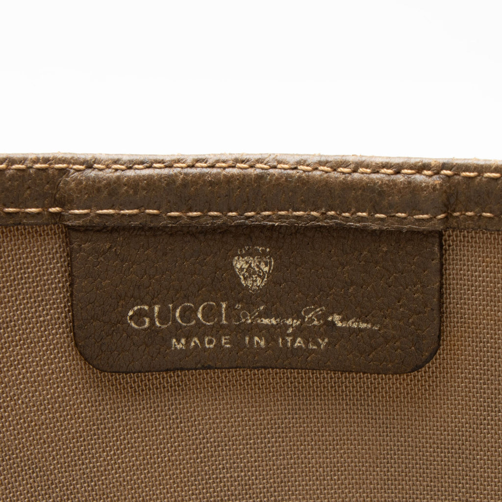 Gucci Vintage GG Plus Web Tote