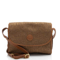 Gucci Vintage Jacquard Leather Logo Crossbody (SHF-cj8YjA)