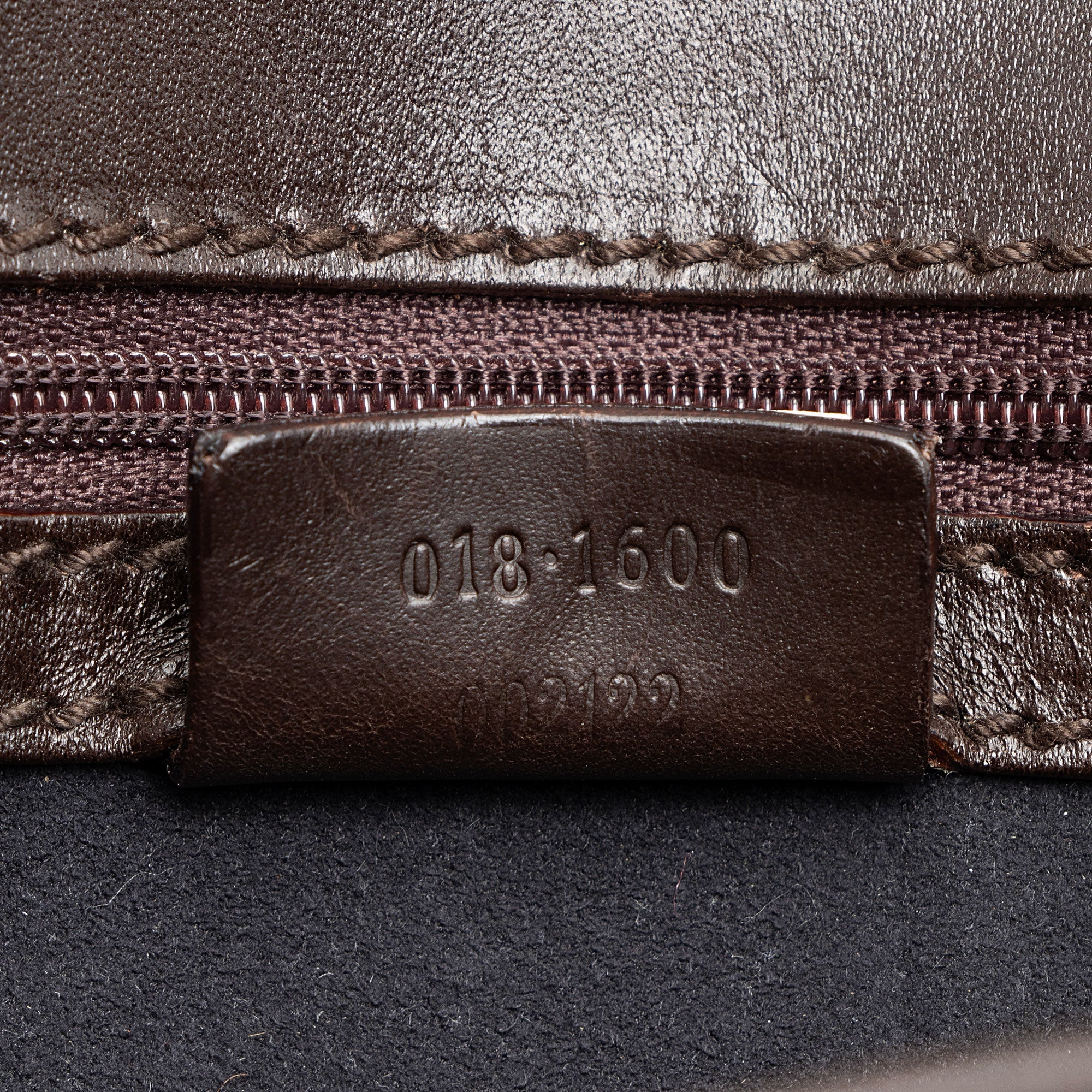 Gucci Vintage Leather Padlock Wristlet