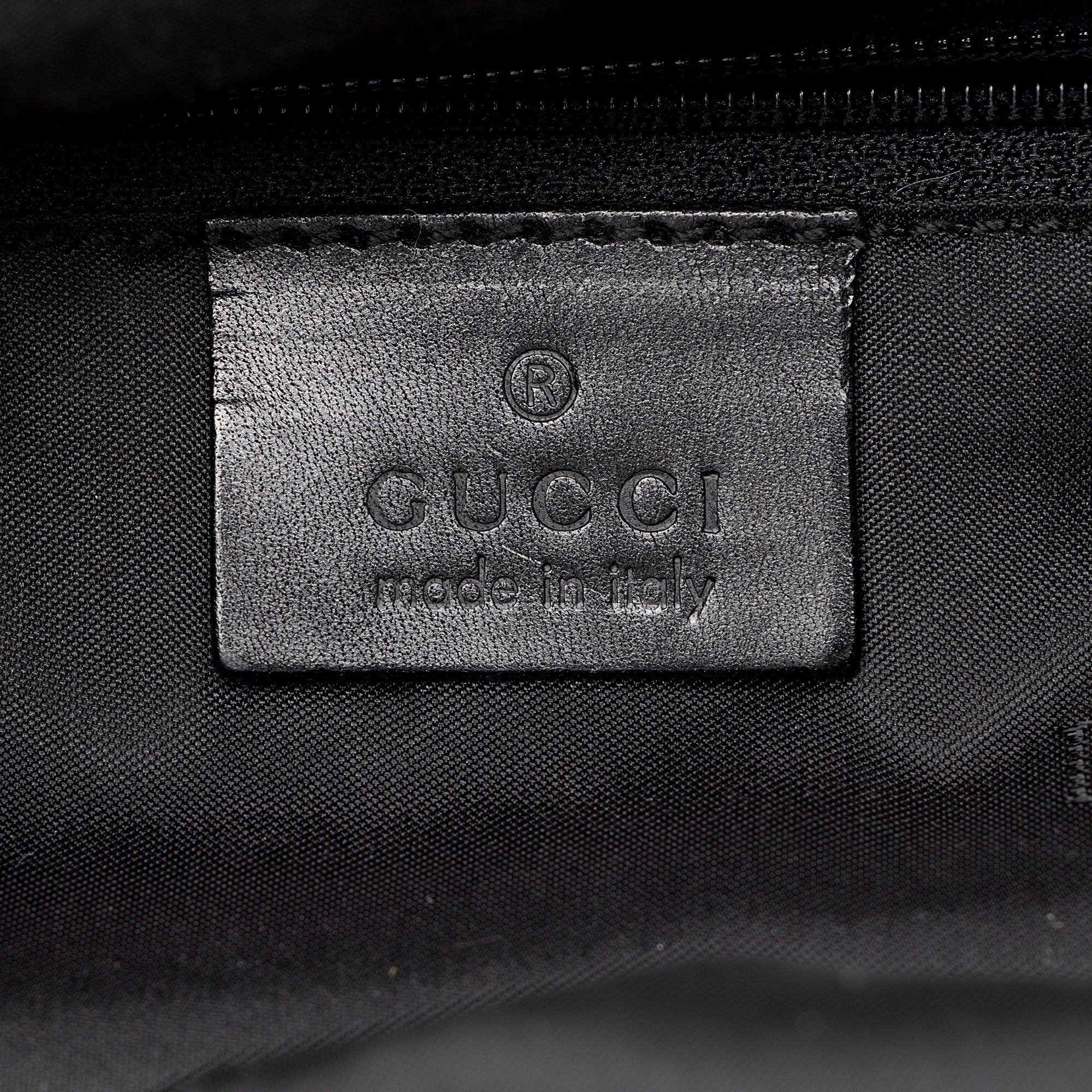 Gucci Vintage Nylon Backpack (SHF-B0jNII)