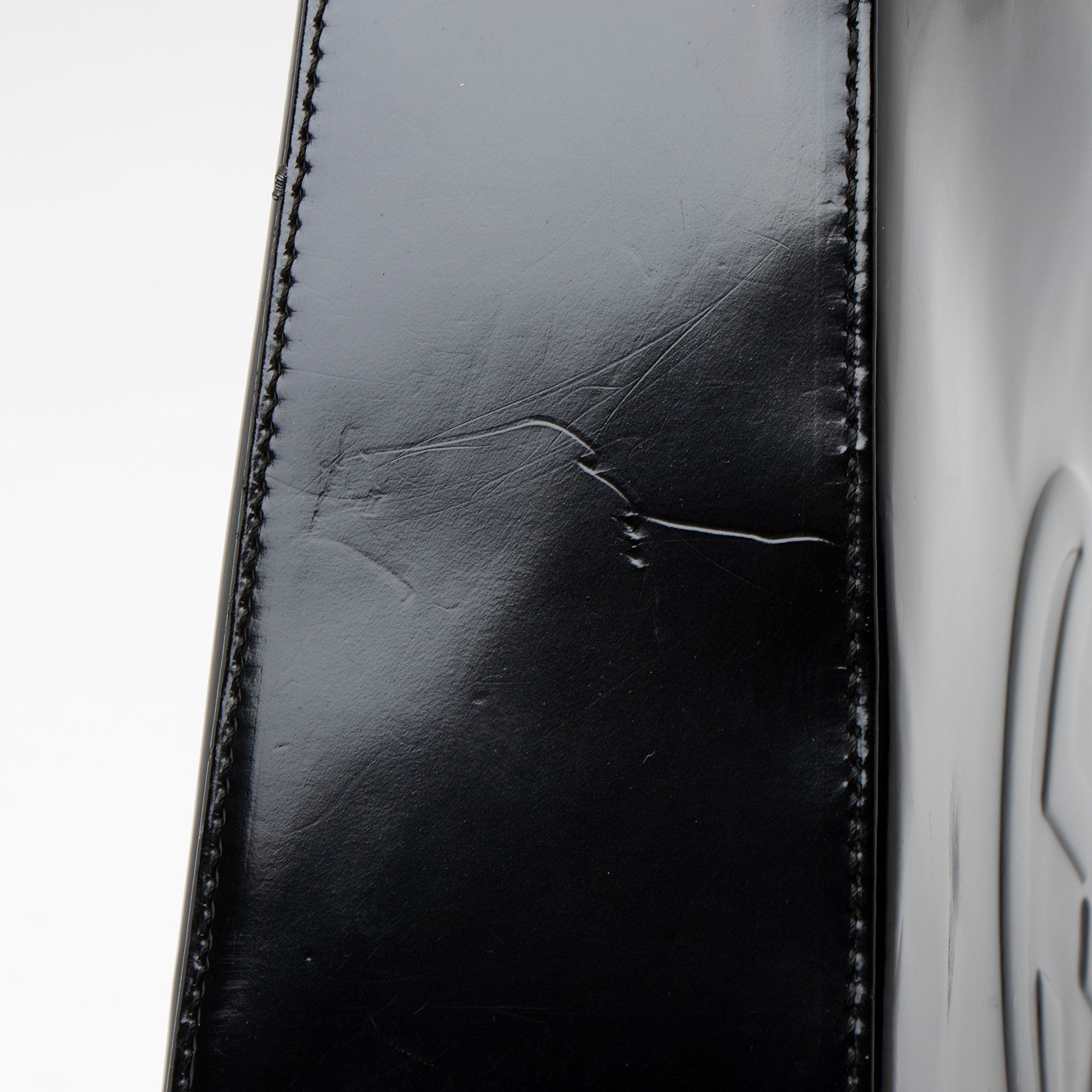 Gucci Vintage Patent Leather Soho Shoulder Bag