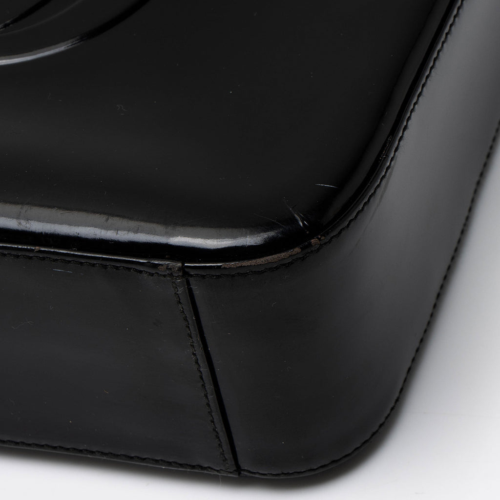 Gucci Vintage Patent Leather Soho Shoulder Bag
