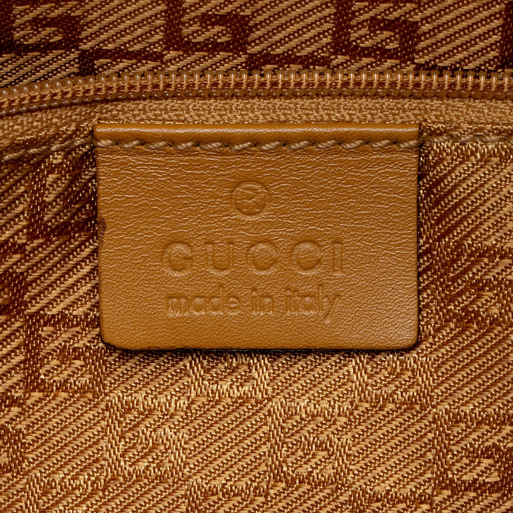 Gucci Vintage Suede Leather Small Boston Bag