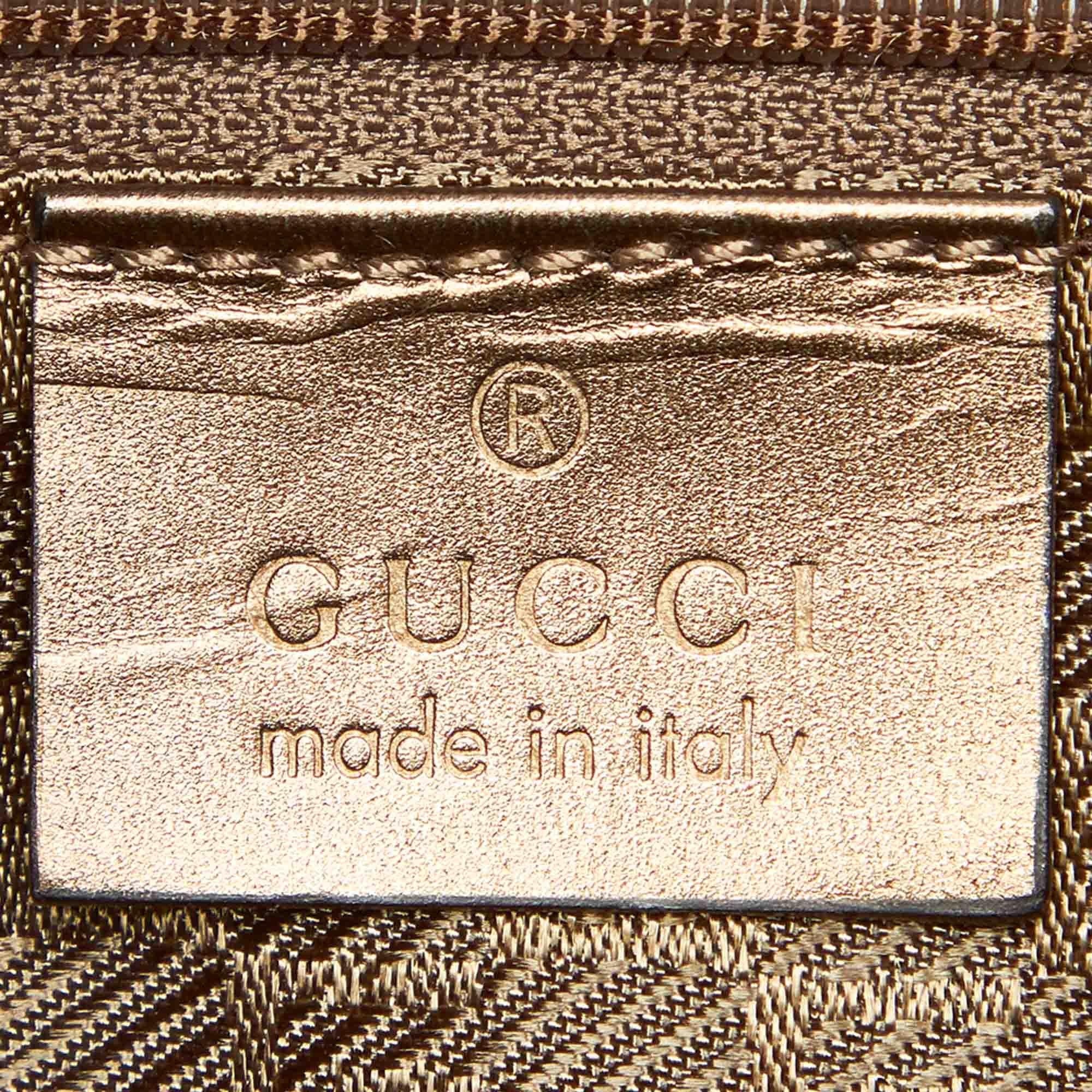 Gucci Web Canvas Shoulder Bag (SHG-32365)
