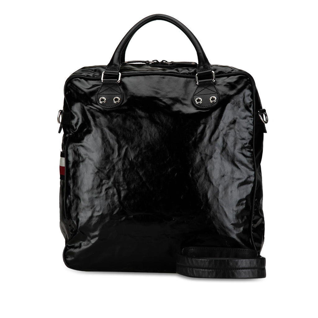 Gucci Web Coated Canvas Satchel (SHG-1WQEfr)