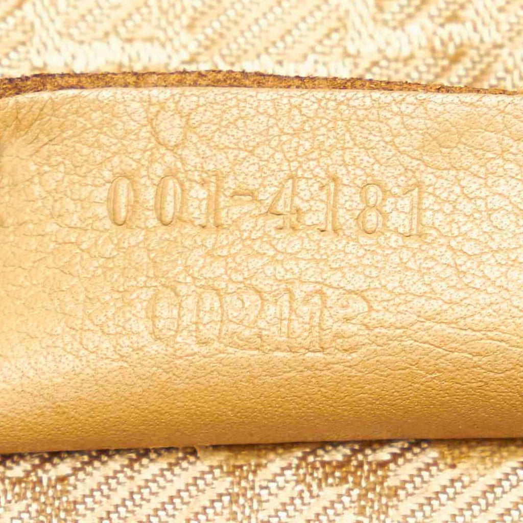 Gucci Web Leather Hobo Bag (SHG-32154)