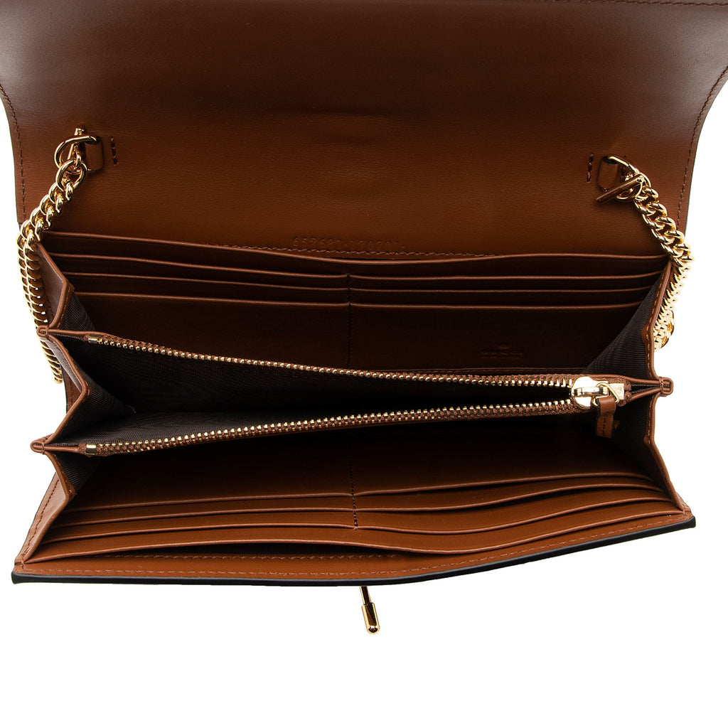 Gucci Wool Web 1961 Jackie Wallet on Chain Bag (SHF-bG7CFb)