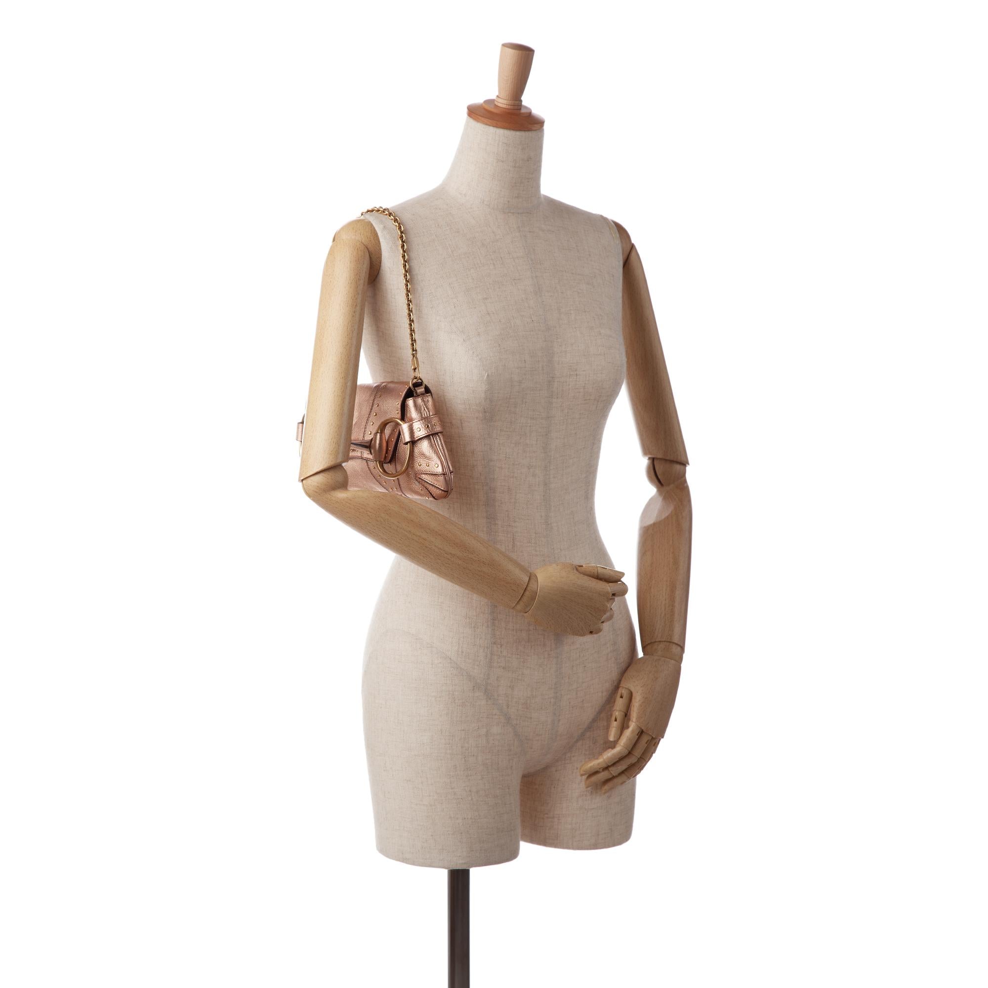 Gucci X Tom Ford Vintage Horsebit Shoulder Bag