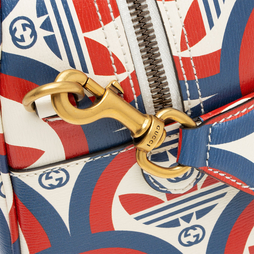 Gucci x Adidas Calfskin Interlocking G Mini Duffle