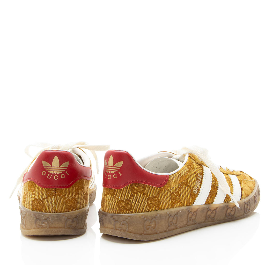 Gucci x Adidas GG Supreme Gazelle Sneakers - Size 6.5 / 36.5