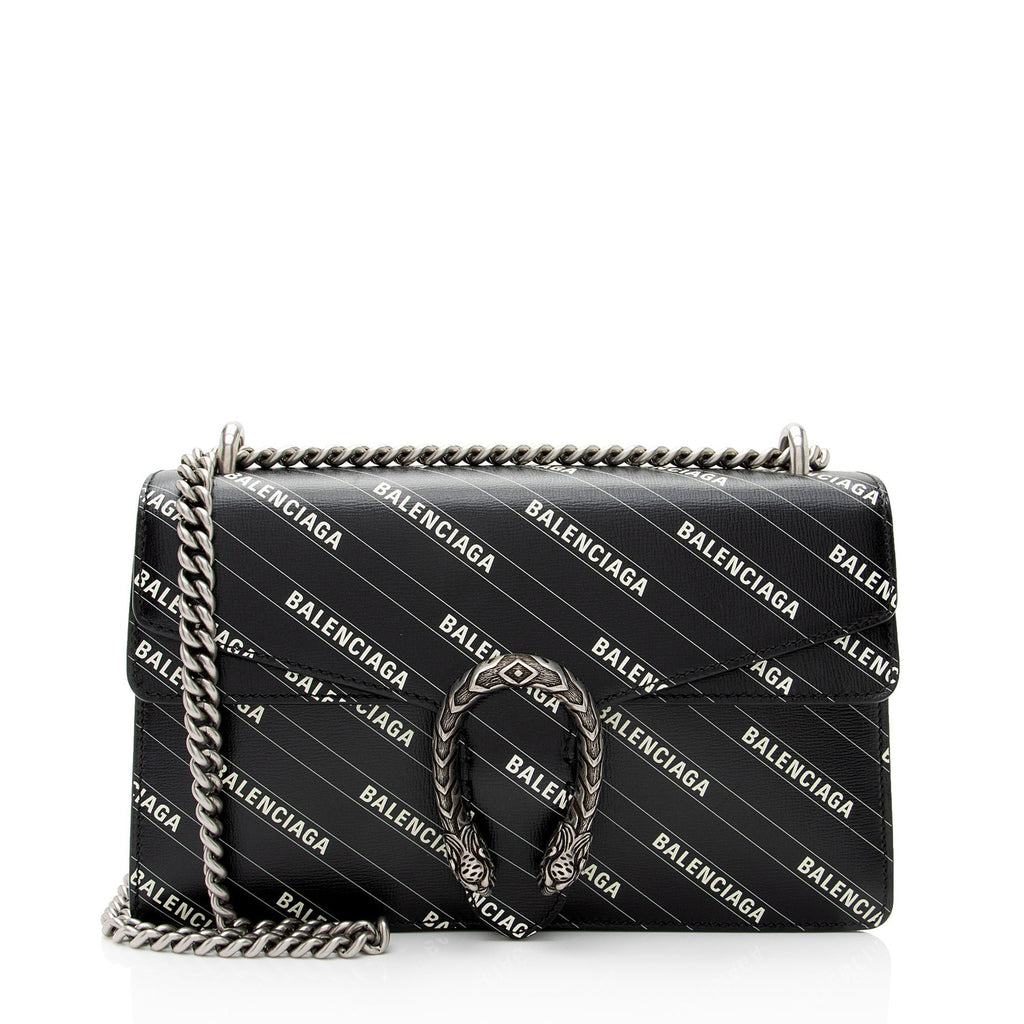 Gucci x Balenciaga Leather Dionysus The Hacker Project Small Shoulder Bag (SHF-qNmspE)