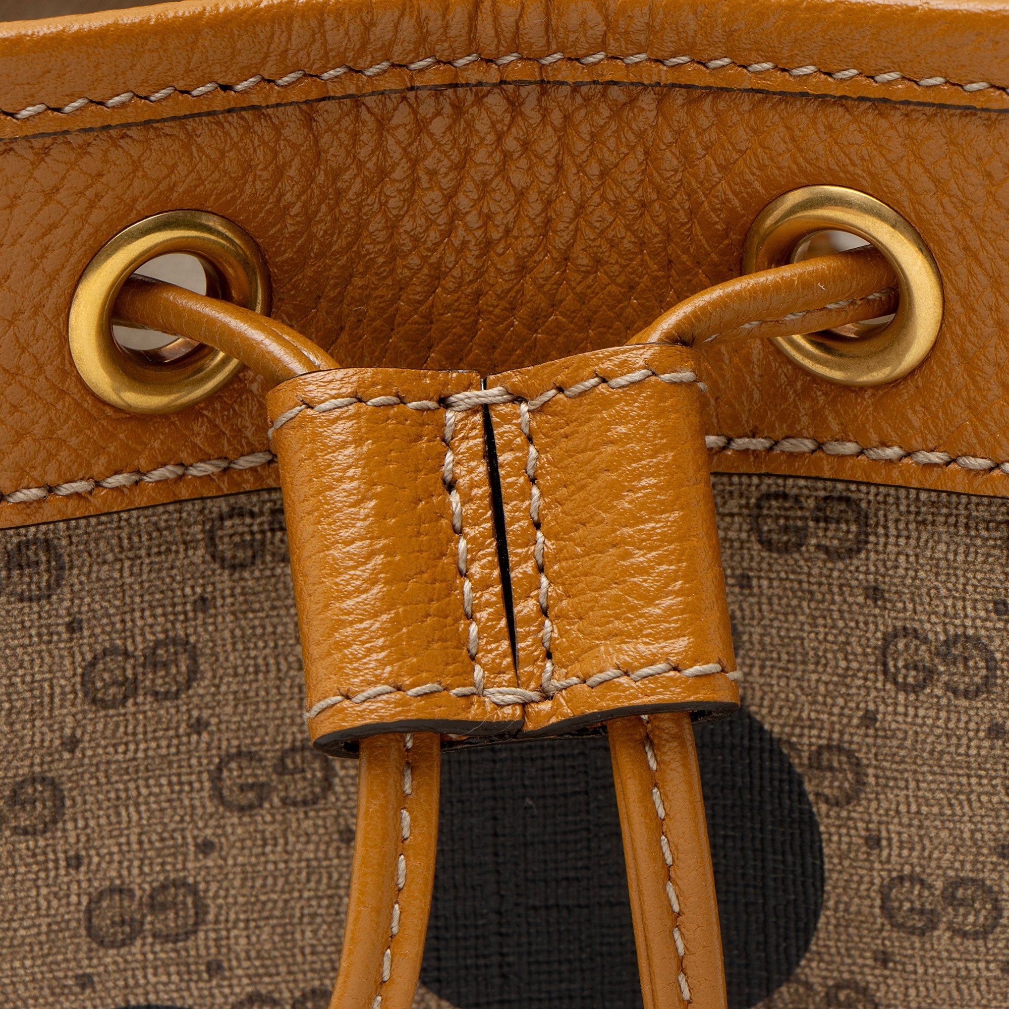 Gucci x Disney Micro GG Canvas Mickey Mouse Bucket Bag