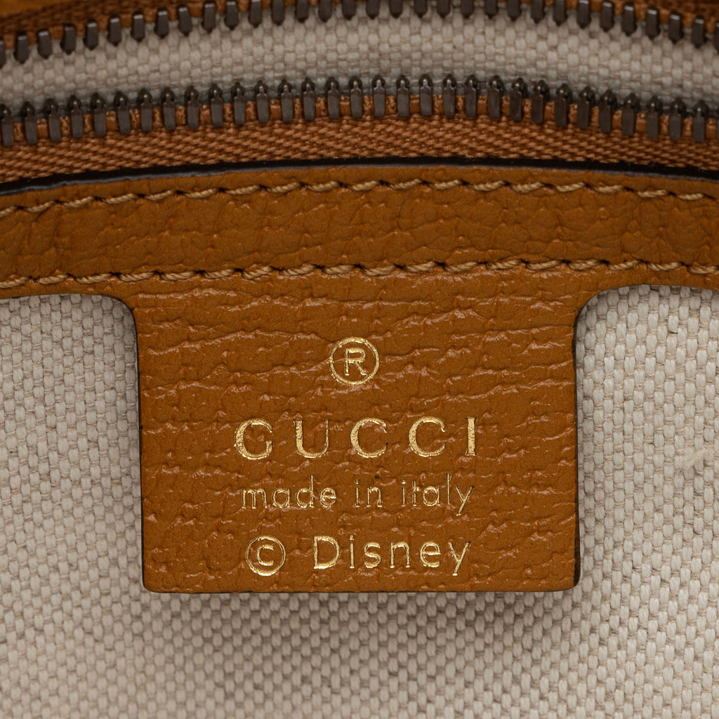 Gucci x Disney Micro GG Canvas Mickey Mouse Small Flap Shoulder Bag