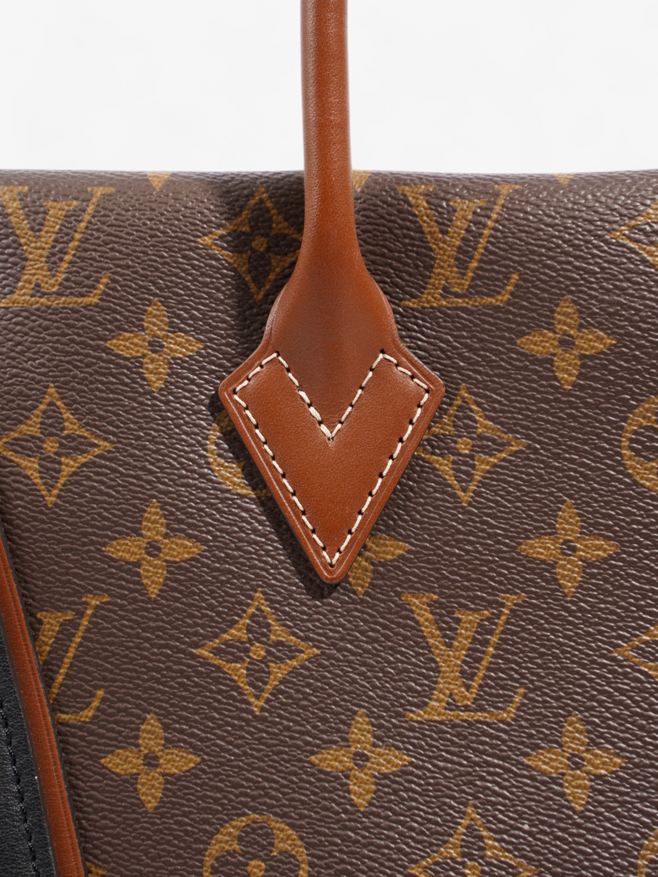 Louis Vuitton W Tote Monogram / Black Coated Canvas PM