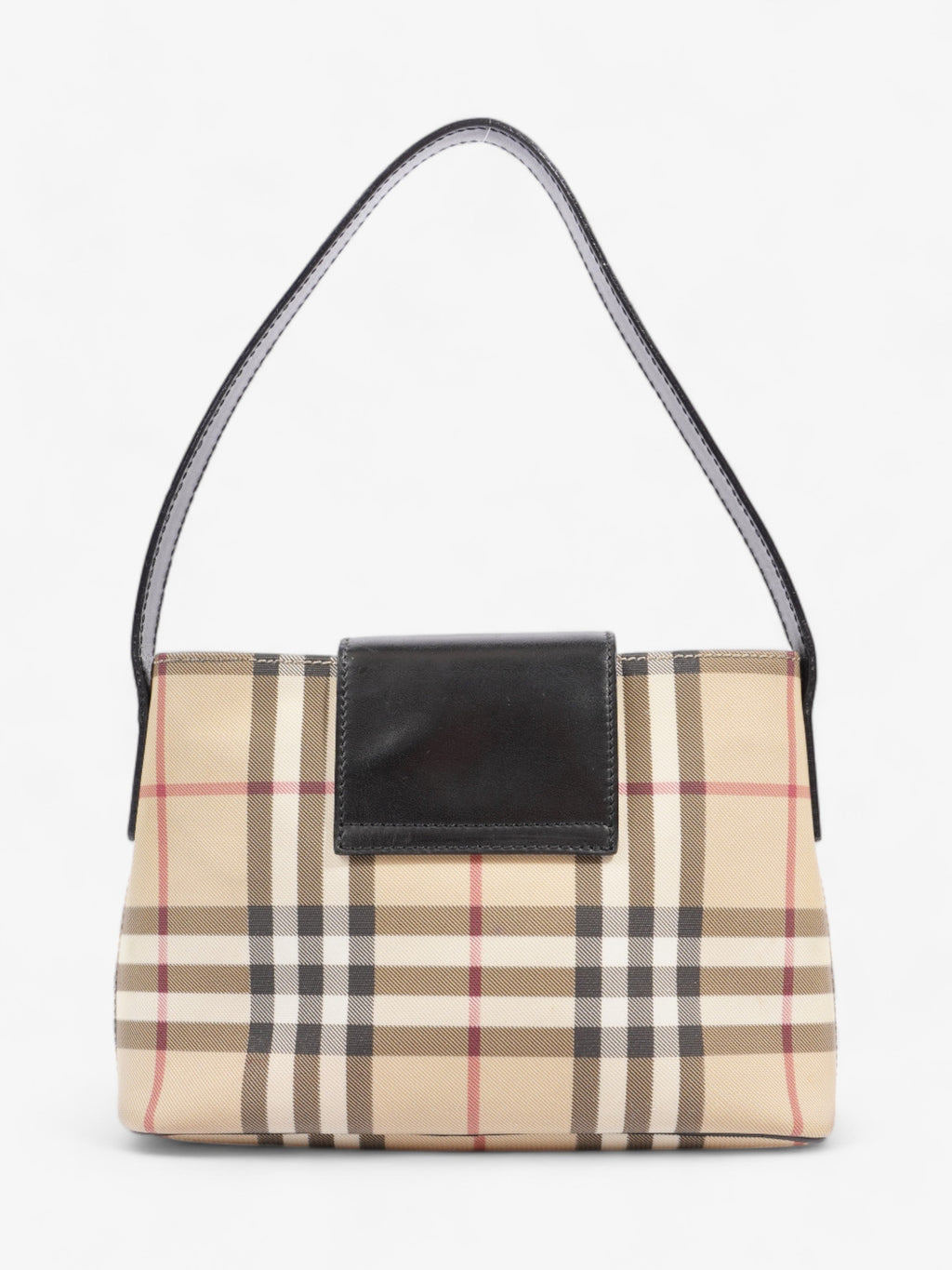 Burberry Small Tote House Check / Black PVC