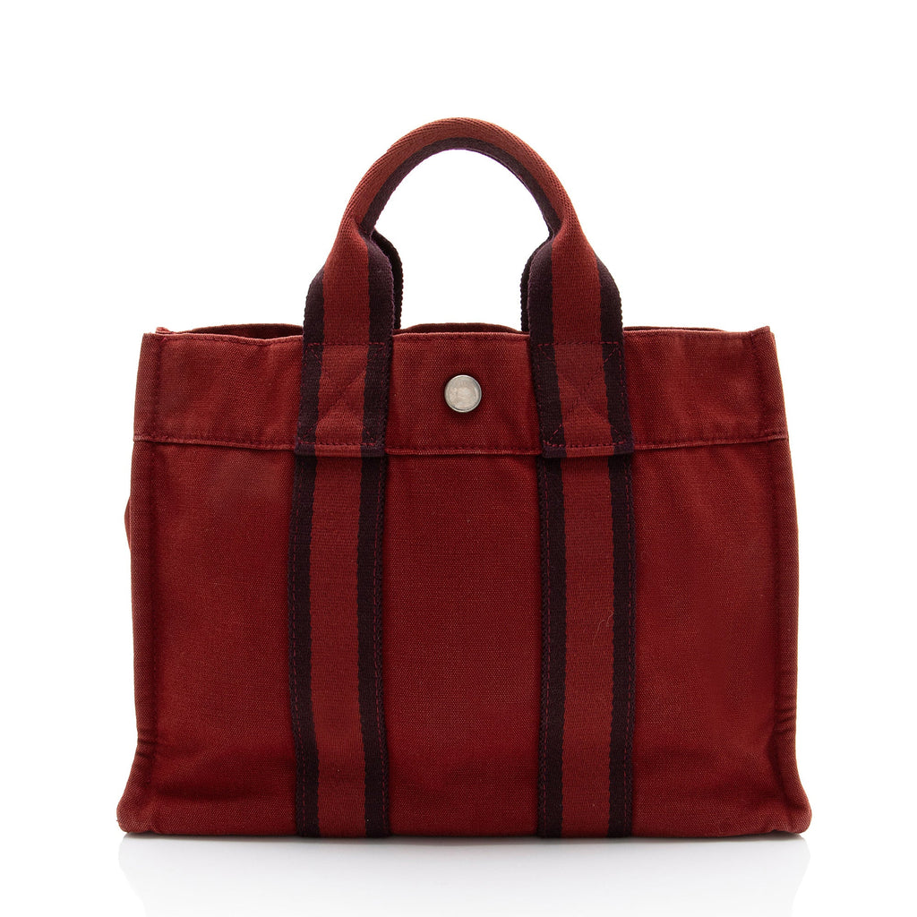 Hermes Canvas Herline PM Tote