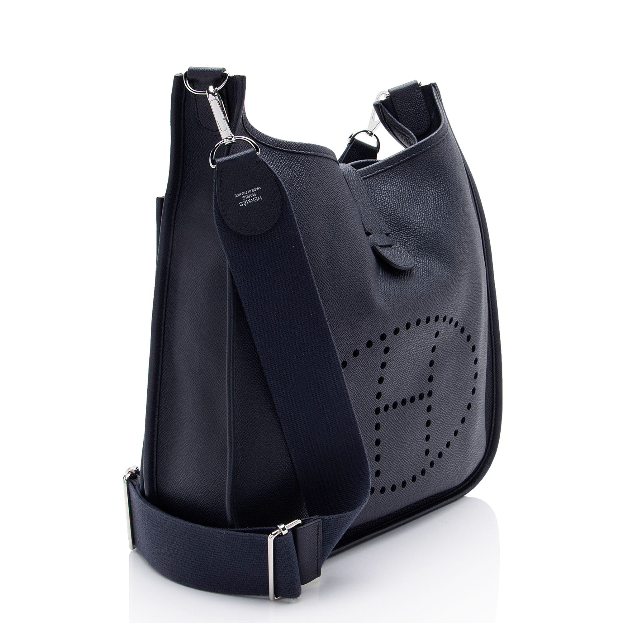 Hermes Taurillon Clemence Evelyne III PM Shoulder Bag