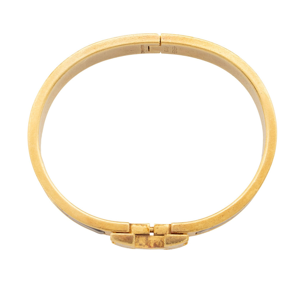 Hermes Clic Clac H Narrow Bracelet
