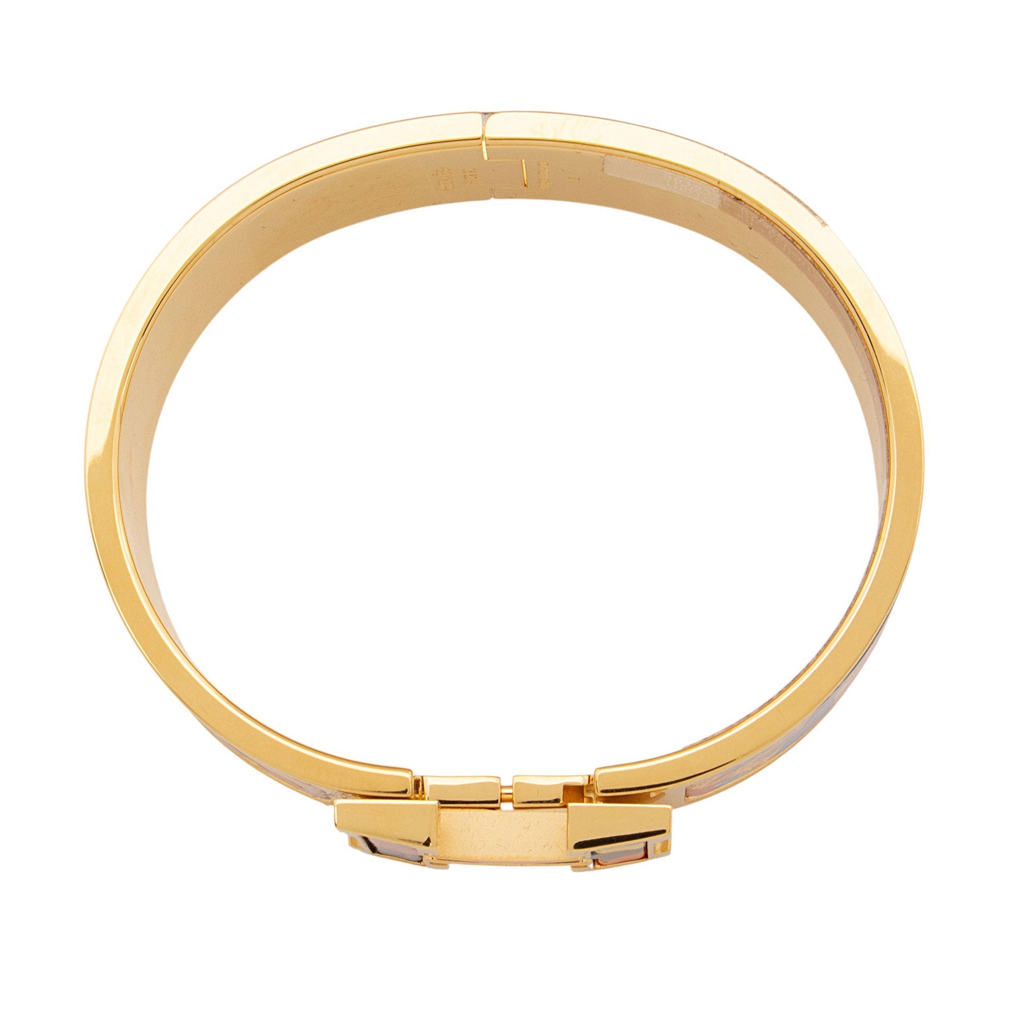 Hermes Clic Clac H Toucans de Paradis Wide Bracelet