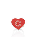 Hermes Enamel Heart Scarf Ring