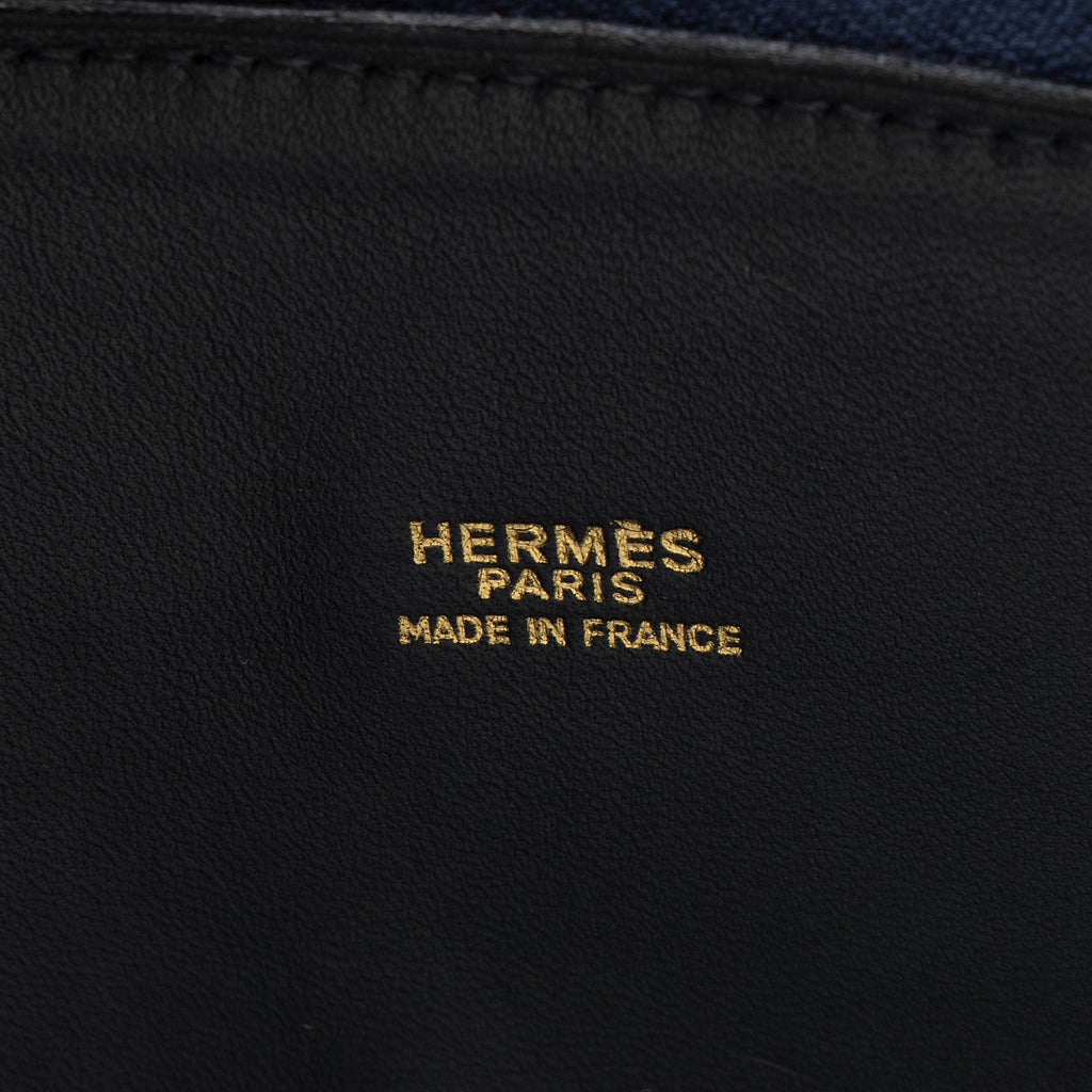 Hermes Vintage Fjord Leather Bolide 37 Satchel