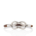 Hermes Leather Atame Bracelet