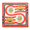 Hermes Silk Chateaux D'Arriere 90cm Scarf