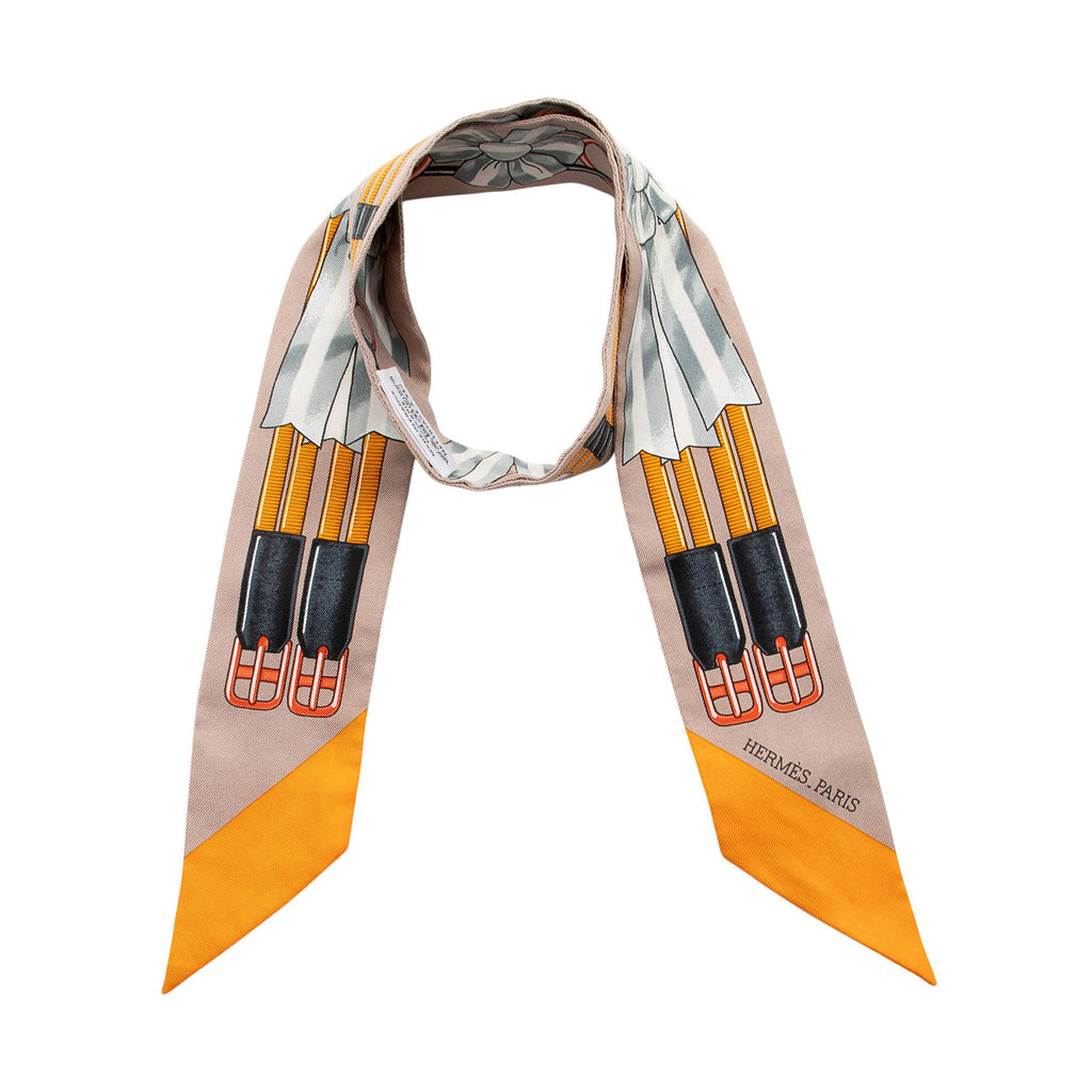 Hermes Silk Jumping Twilly