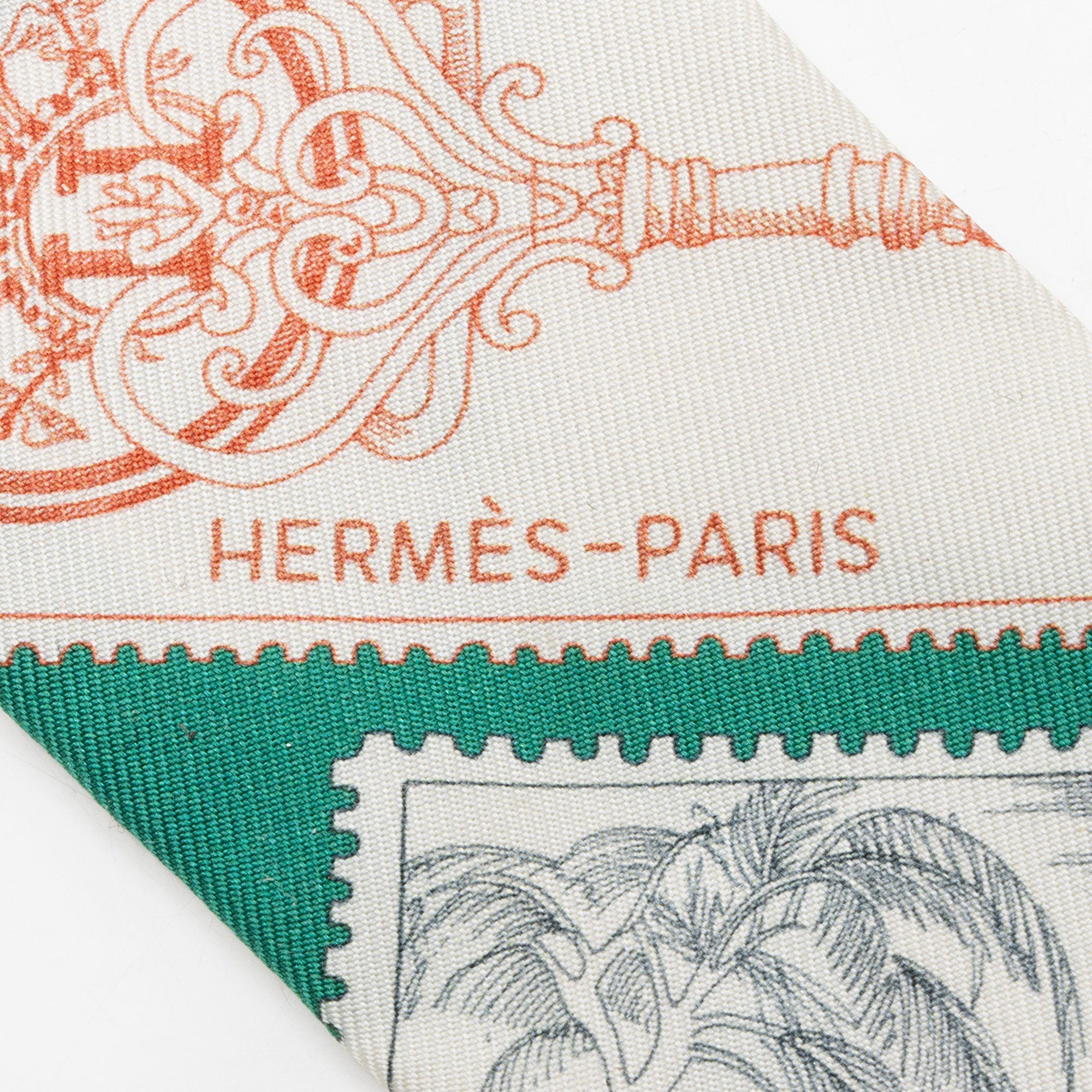 Hermes Silk Le Philateliste Du Faubourg Twilly Scarf
