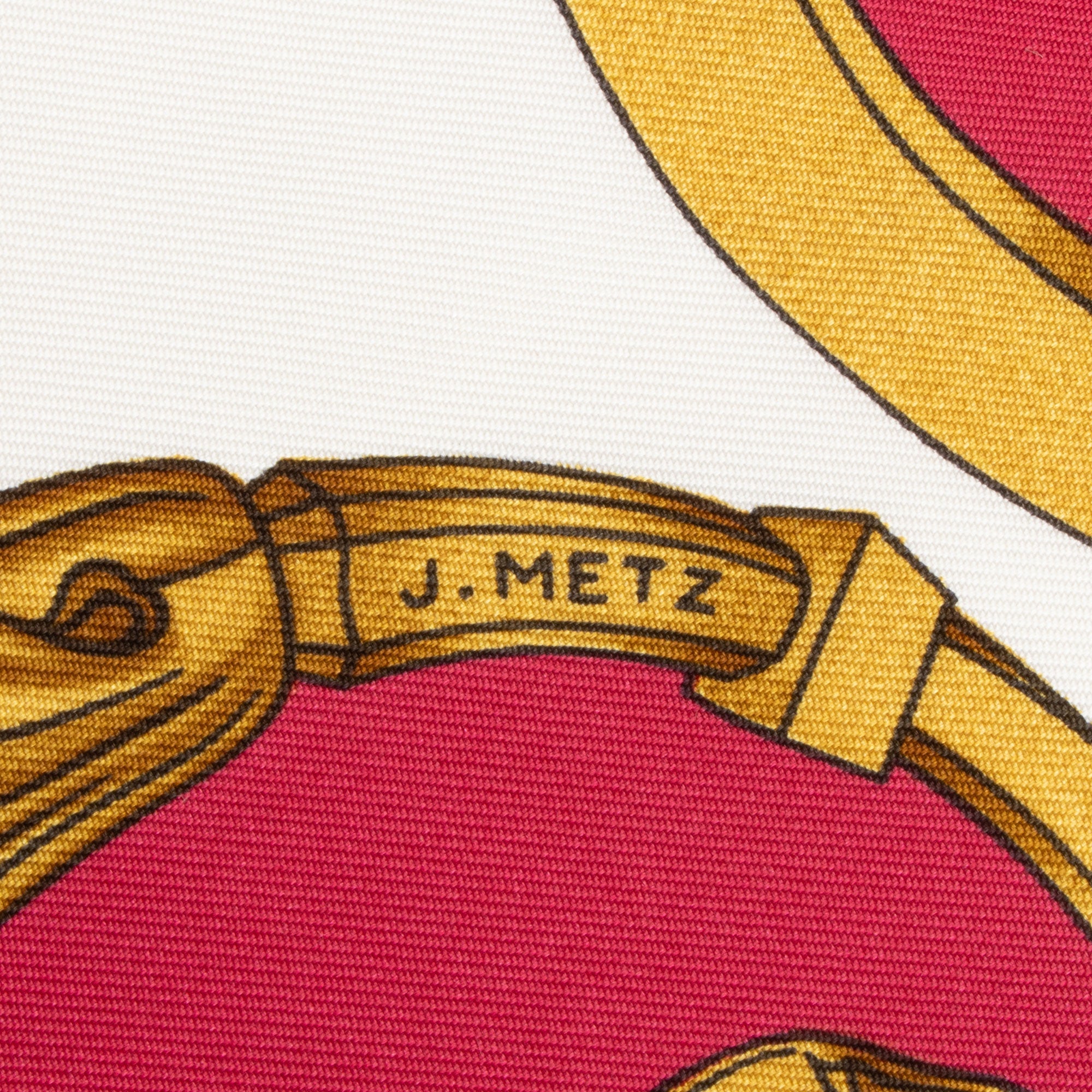 Hermes Silk Les Tuileries 90cm Scarf