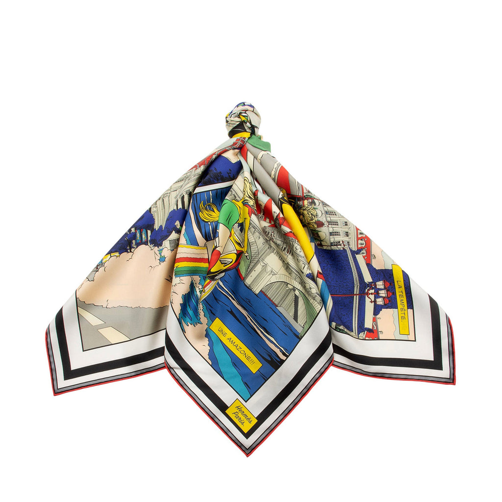Hermes Silk Wow Double Face 90cm Scarf