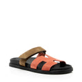 Hermes Suede Chypre Slide Sandals - Size 8.5 / 38.5