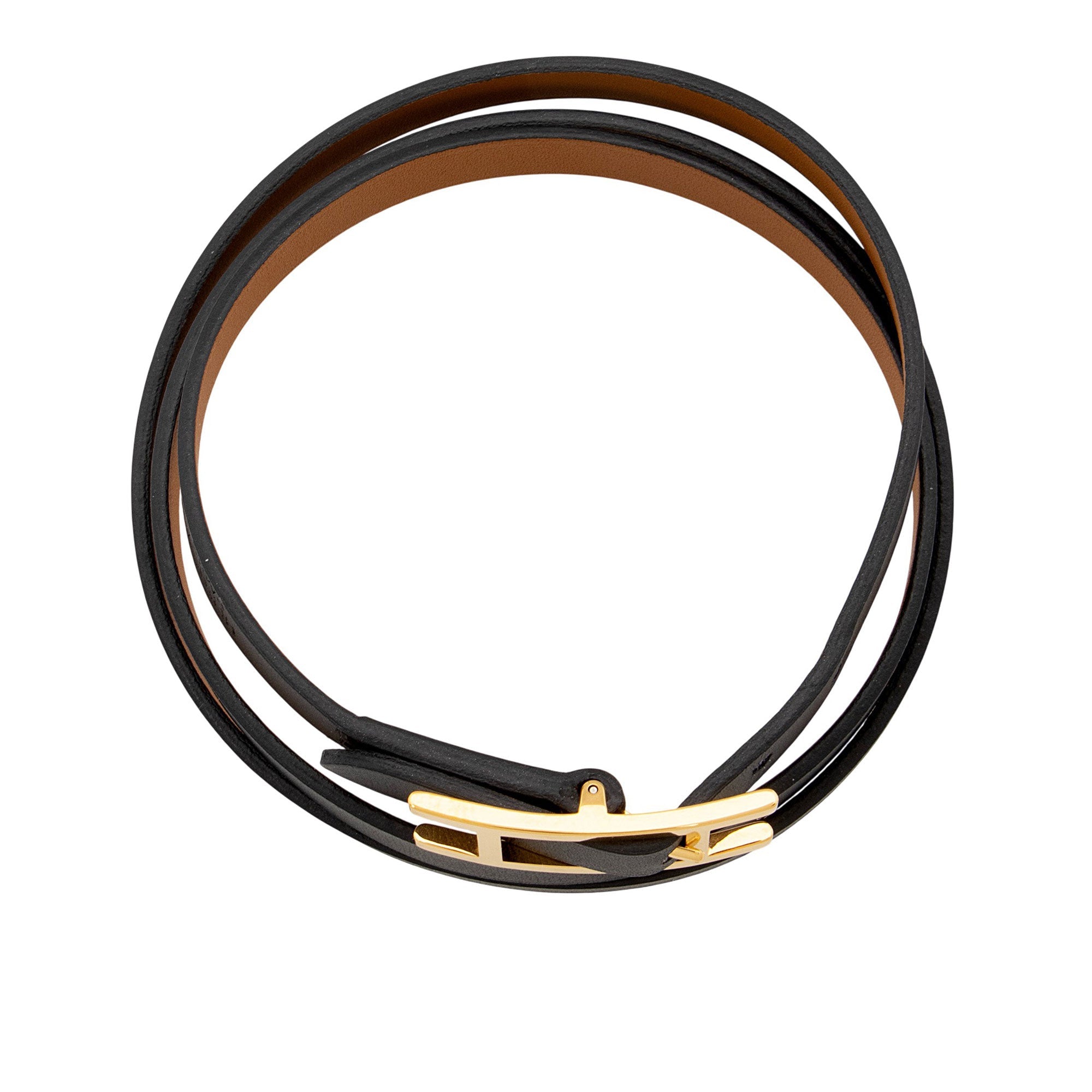 Hermes Swift Behapi Triple Tour Bracelet
