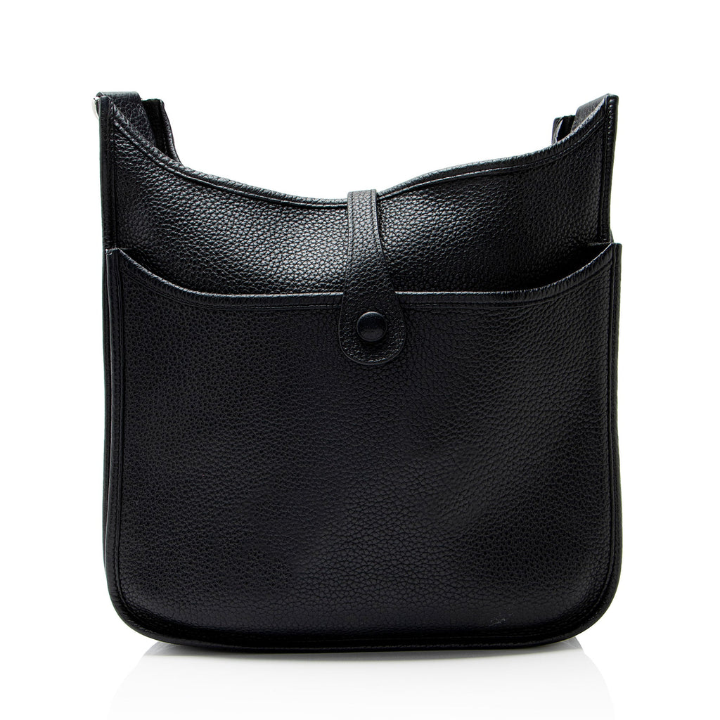 Hermes Taurillon Clemence Evelyne III PM Shoulder Bag