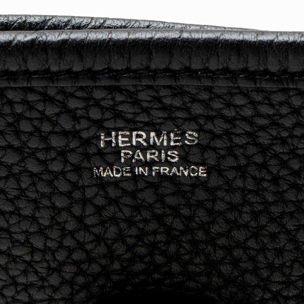 Hermes Taurillon Clemence Evelyne III PM Shoulder Bag