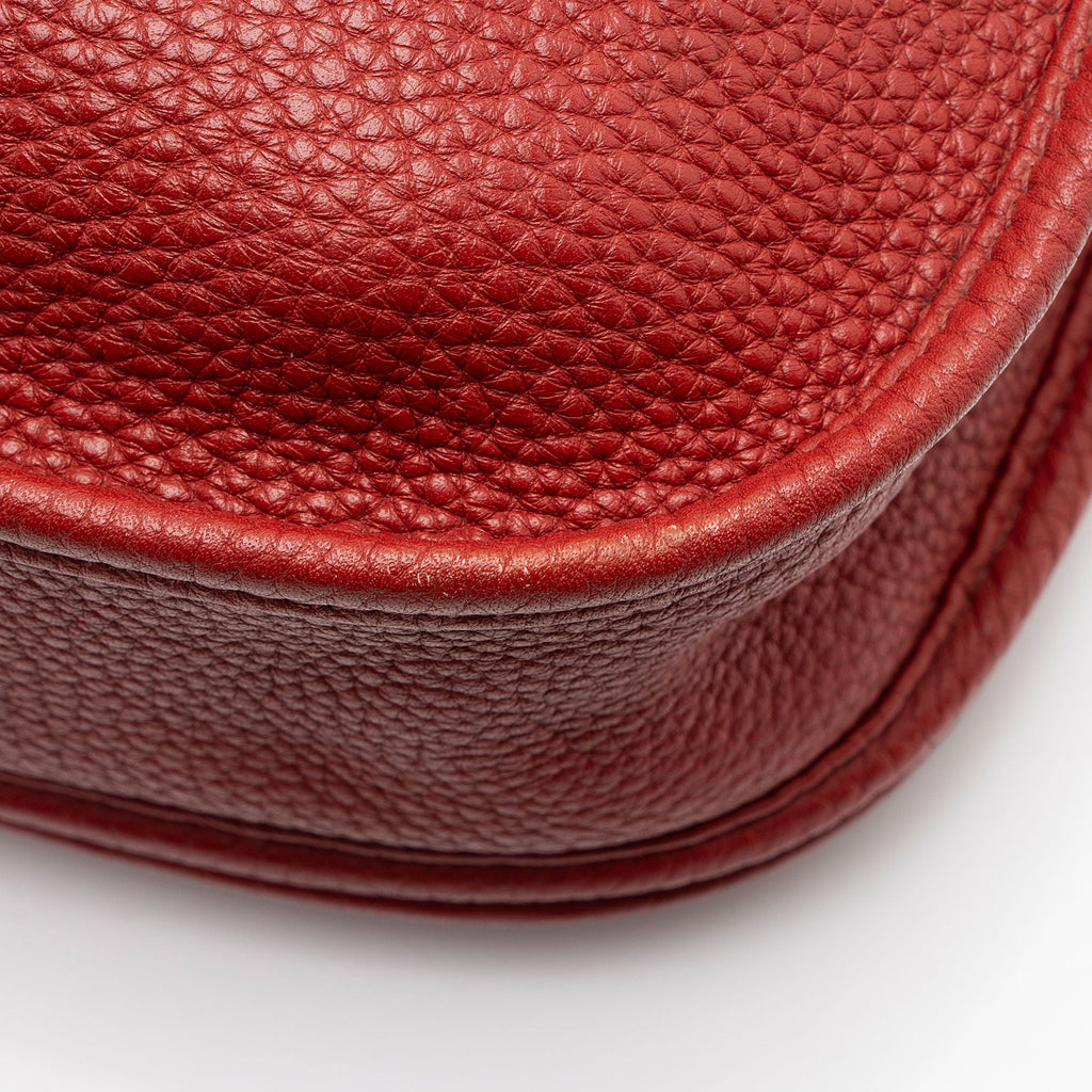 Hermes Taurillon Clemence Evelyne III PM Shoulder Bag