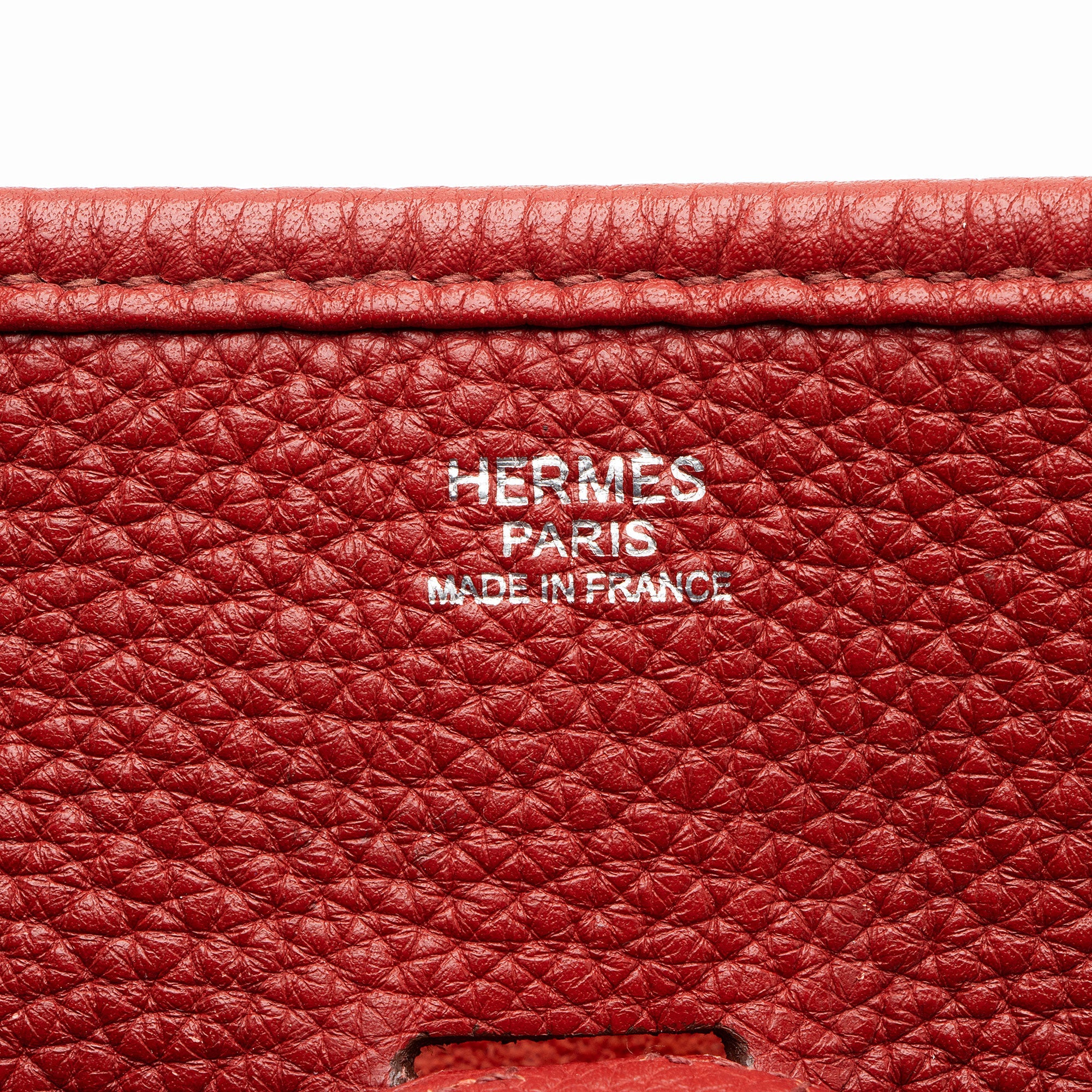 Hermes Taurillon Clemence Evelyne III PM Shoulder Bag