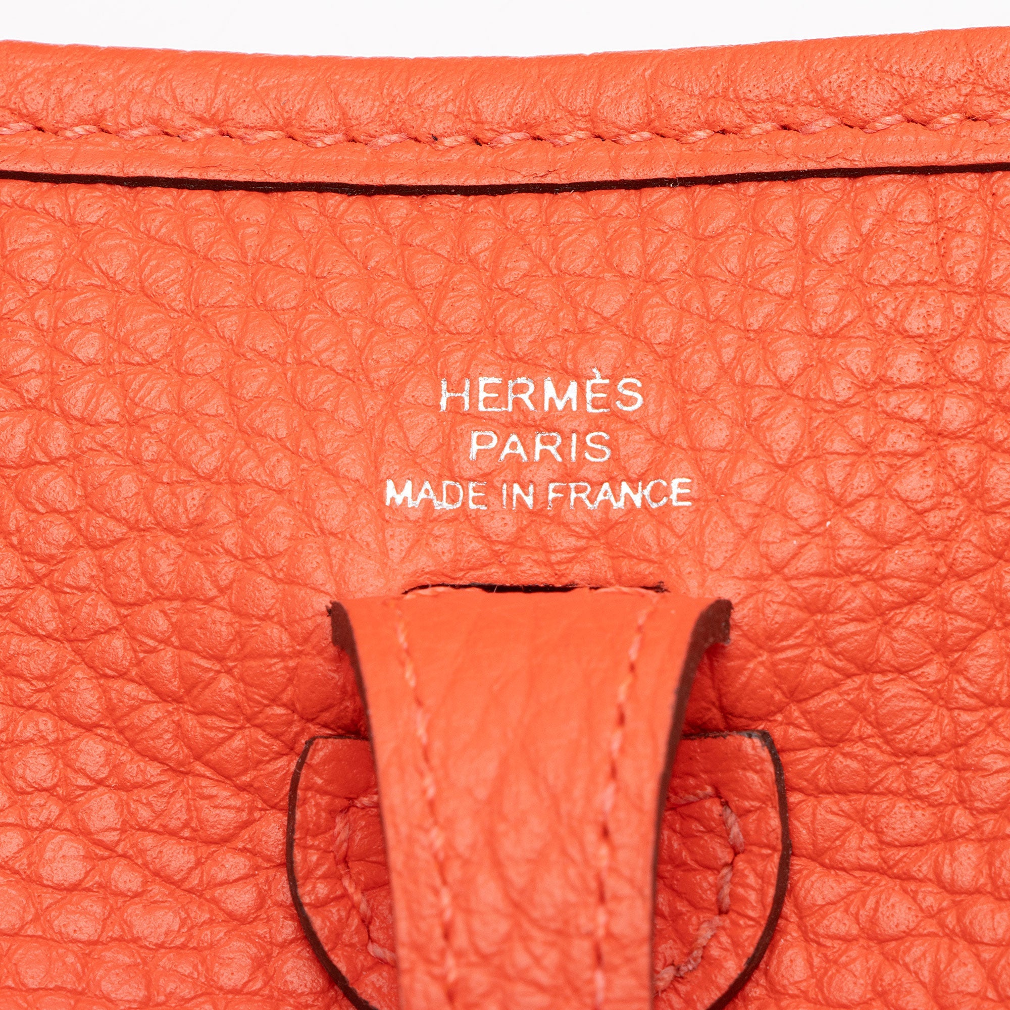 Hermes Taurillon Clemence Evelyne TPM Shoulder Bag