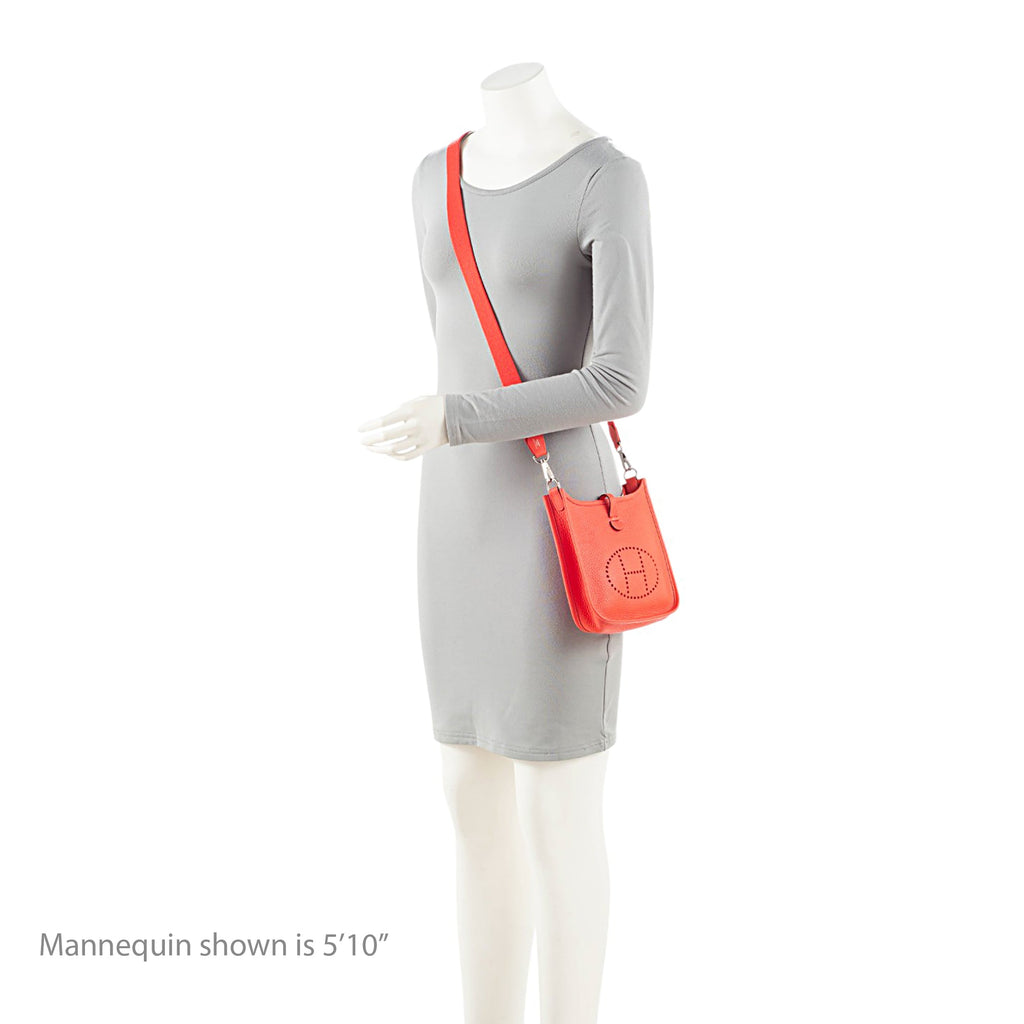 Hermes Taurillon Clemence Evelyne TPM Shoulder Bag