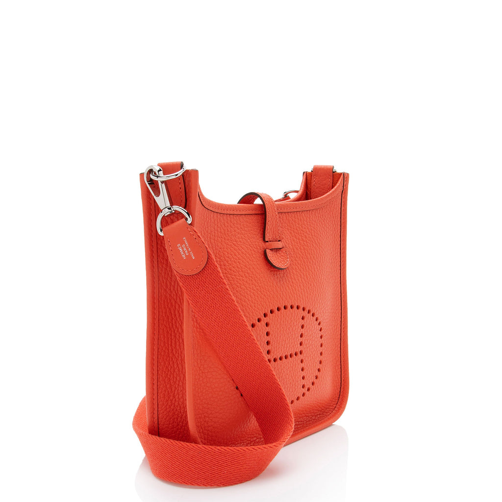 Hermes Taurillon Clemence Evelyne TPM Shoulder Bag