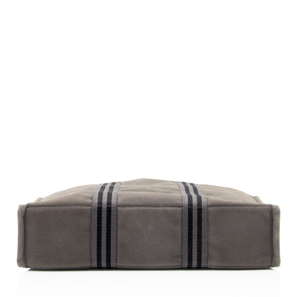 Hermes Toile Fourre Tout MM Tote